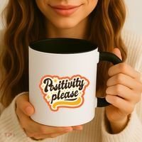 Positivity Please Coffee Mug thumb 3
