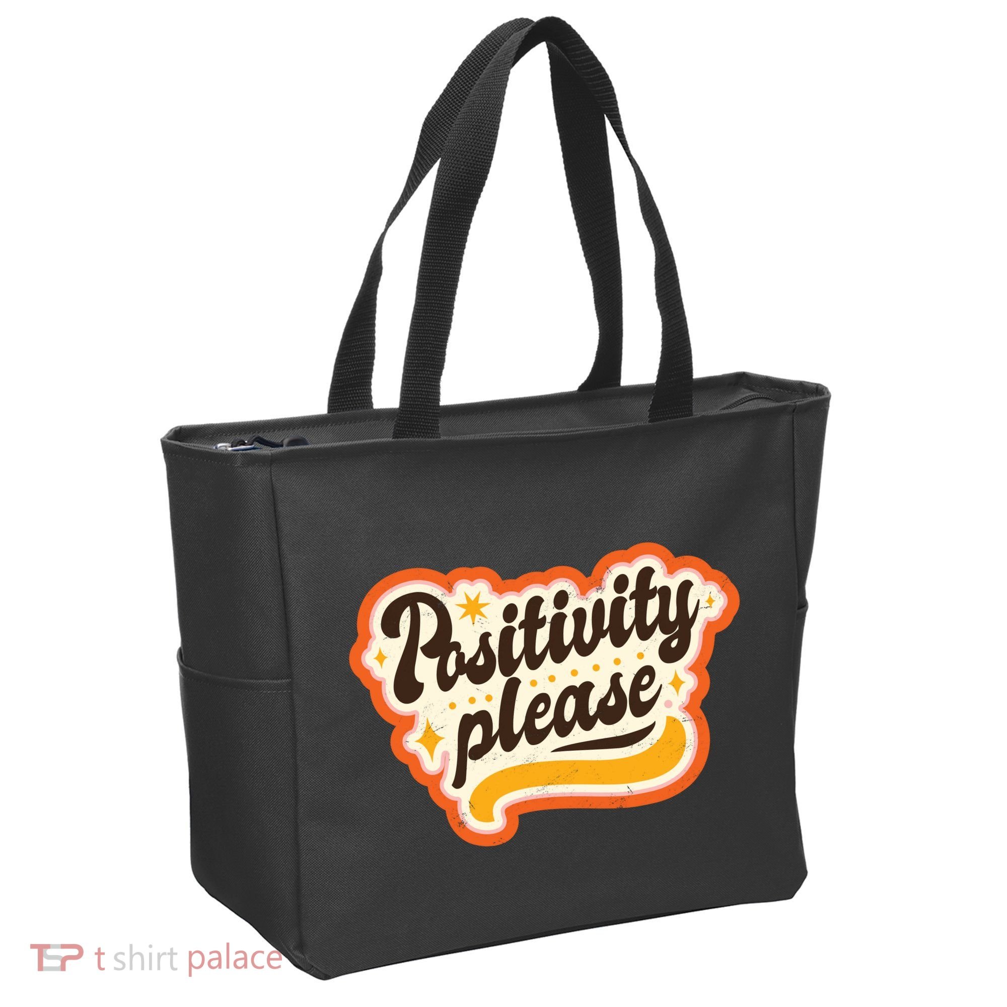 Positivity Please Tote Bag