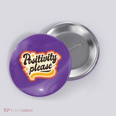 Positivity Please Button
