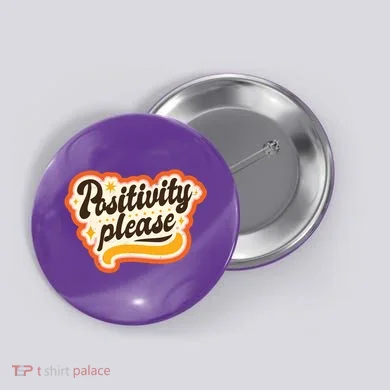 Positivity Please Button