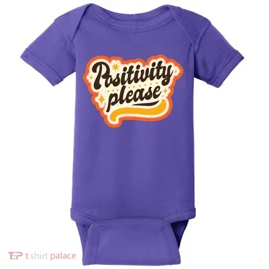 Positivity Please Baby Bodysuit