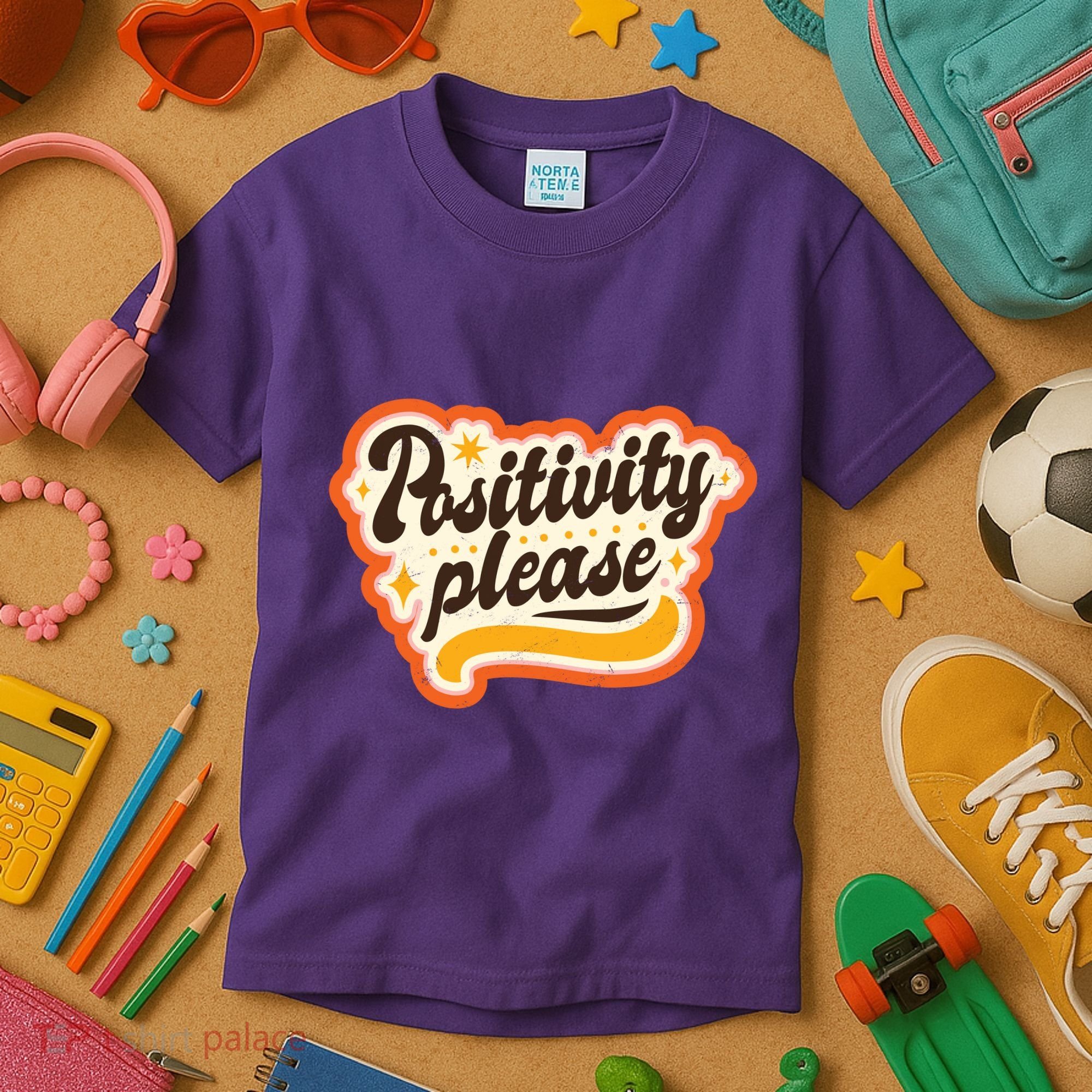 Positivity Please Kids T-Shirt