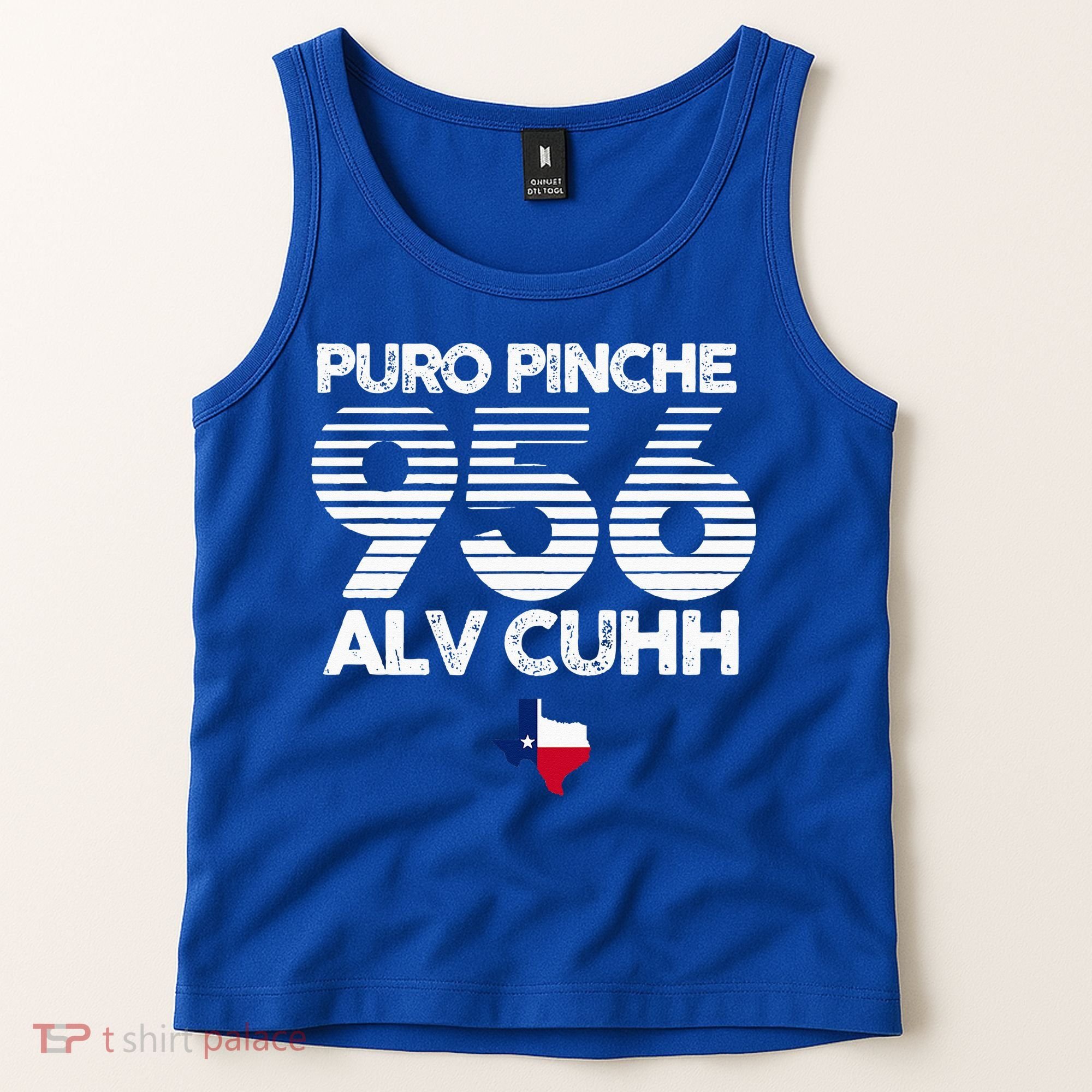 Puro Pinche 956 Alv Cuhh Texas Tank Top