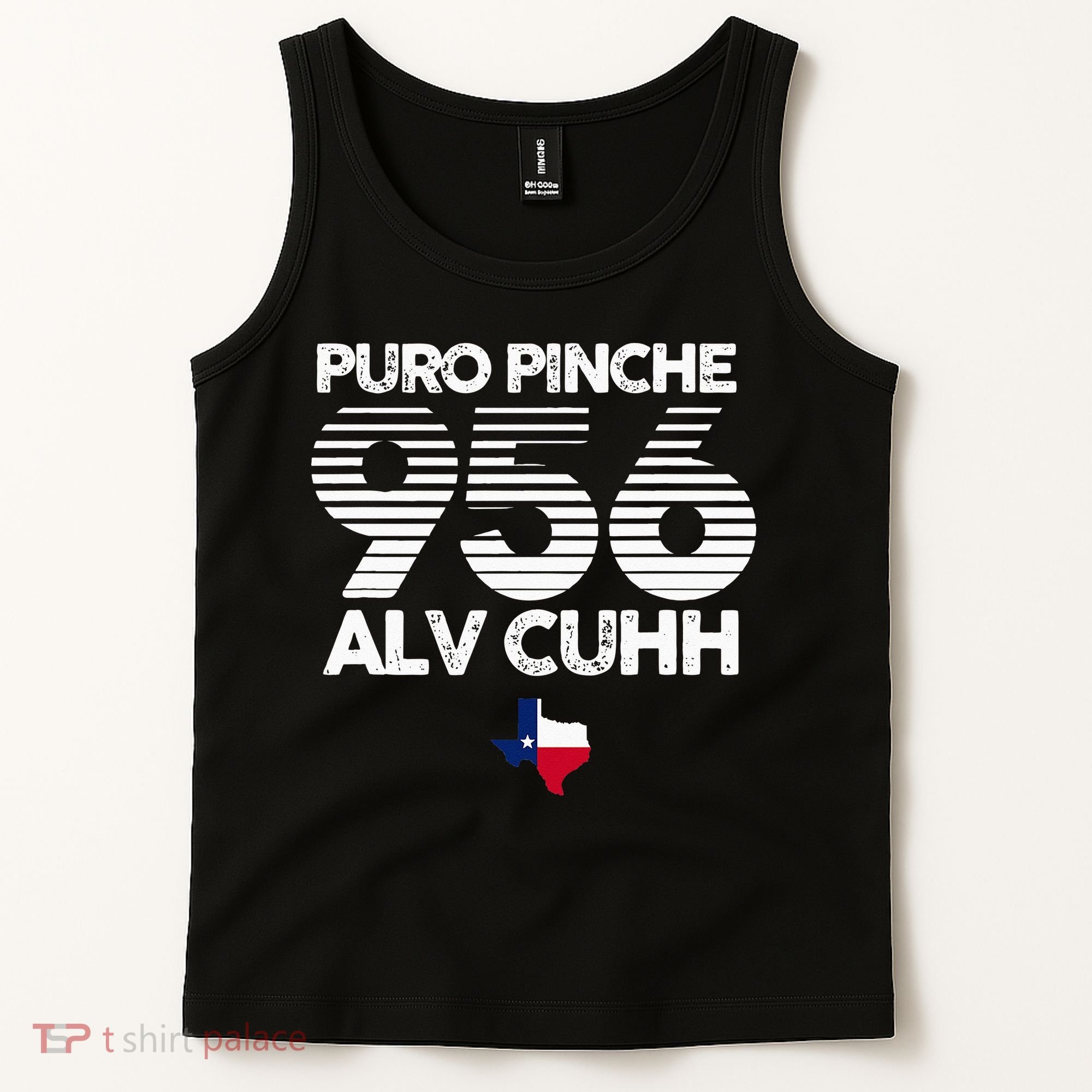 Puro Pinche 956 Alv Cuhh Texas Tank Top