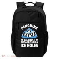 Penguin Protest Anti Authoritarian Ice Hole Backpack thumb 0