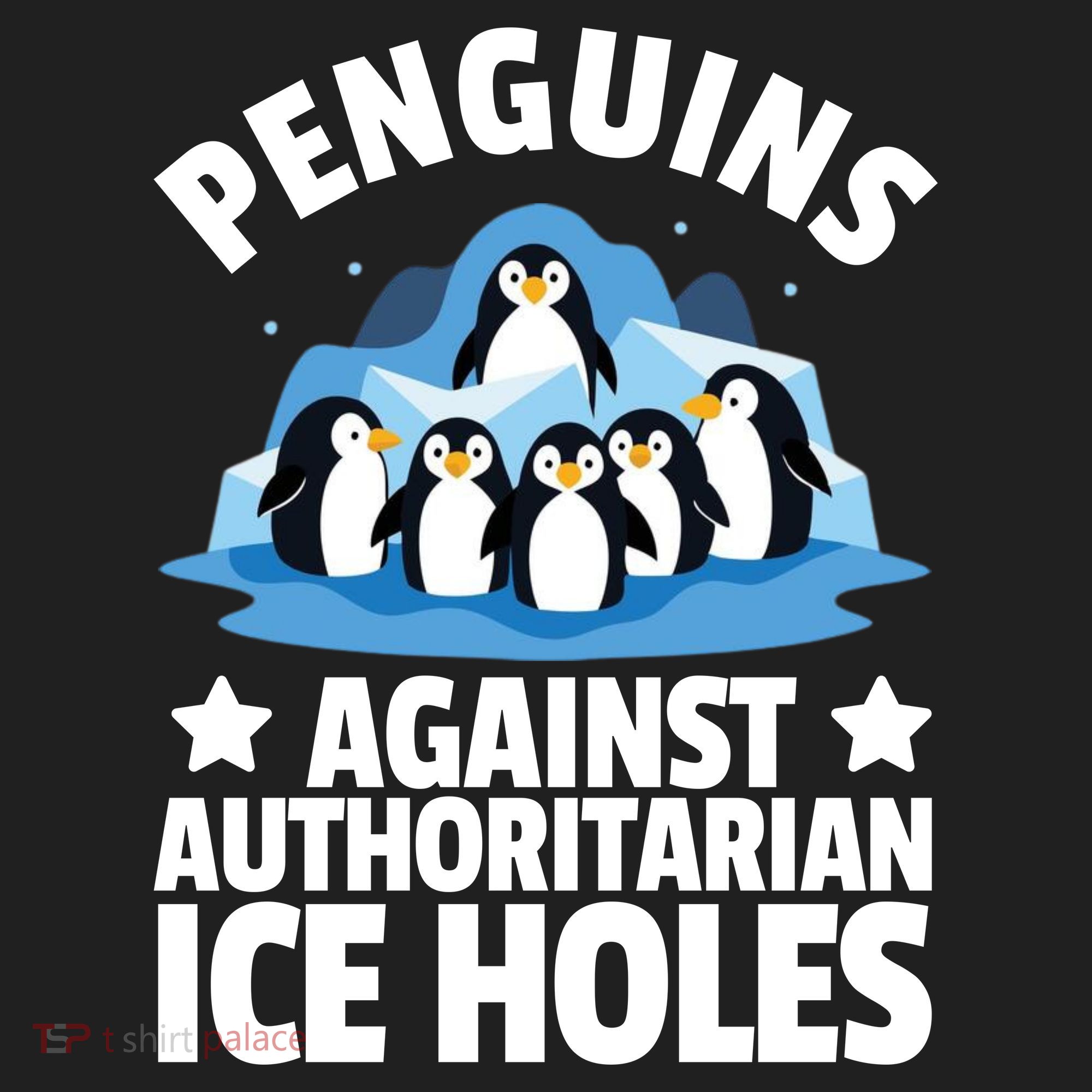 Penguin Protest Anti Authoritarian Ice Hole Tumbler