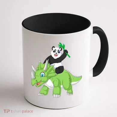 Panda Coffee Mug back