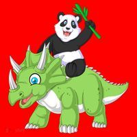 Panda Santa Hat thumb 1