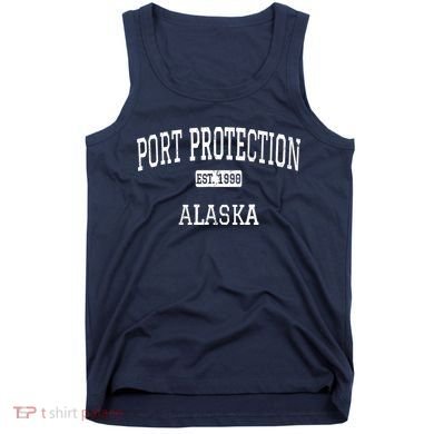 Port Protection Alaska AK Vintage Tank Top