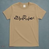 PA Physician Assistant Heartbeat Gift T T-Shirt thumb 5