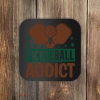 Paddles Pickleball Addict Gift For Player Team Sport Coaster thumb 0