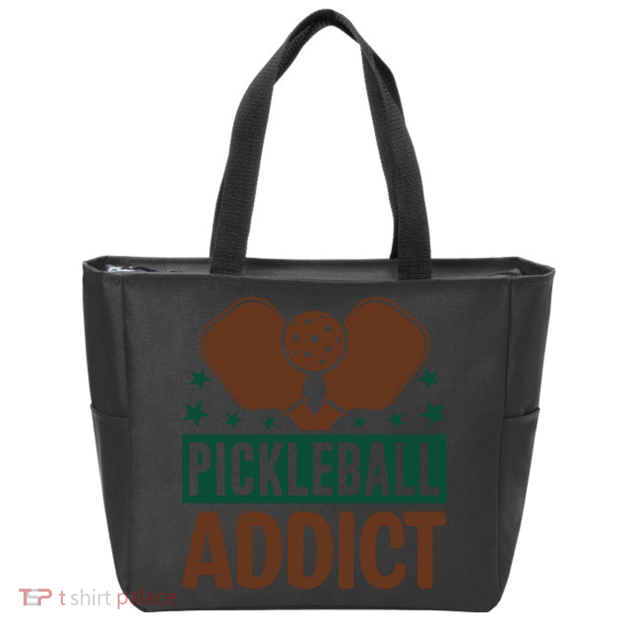 Paddles Pickleball Addict Gift For Player Team Sport Tote Bag