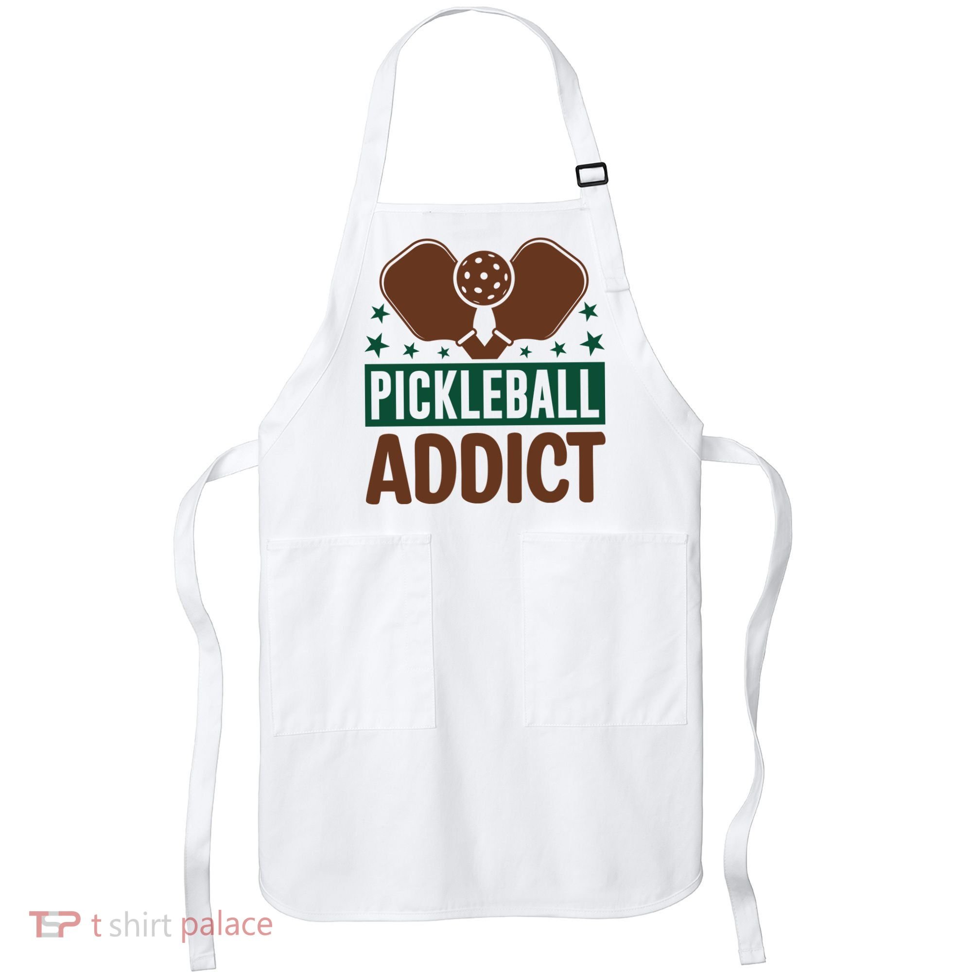 Paddles Pickleball Addict Gift For Player Team Sport Apron