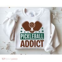 Paddles Pickleball Addict Gift For Player Team Sport Sweatshirt thumb 2