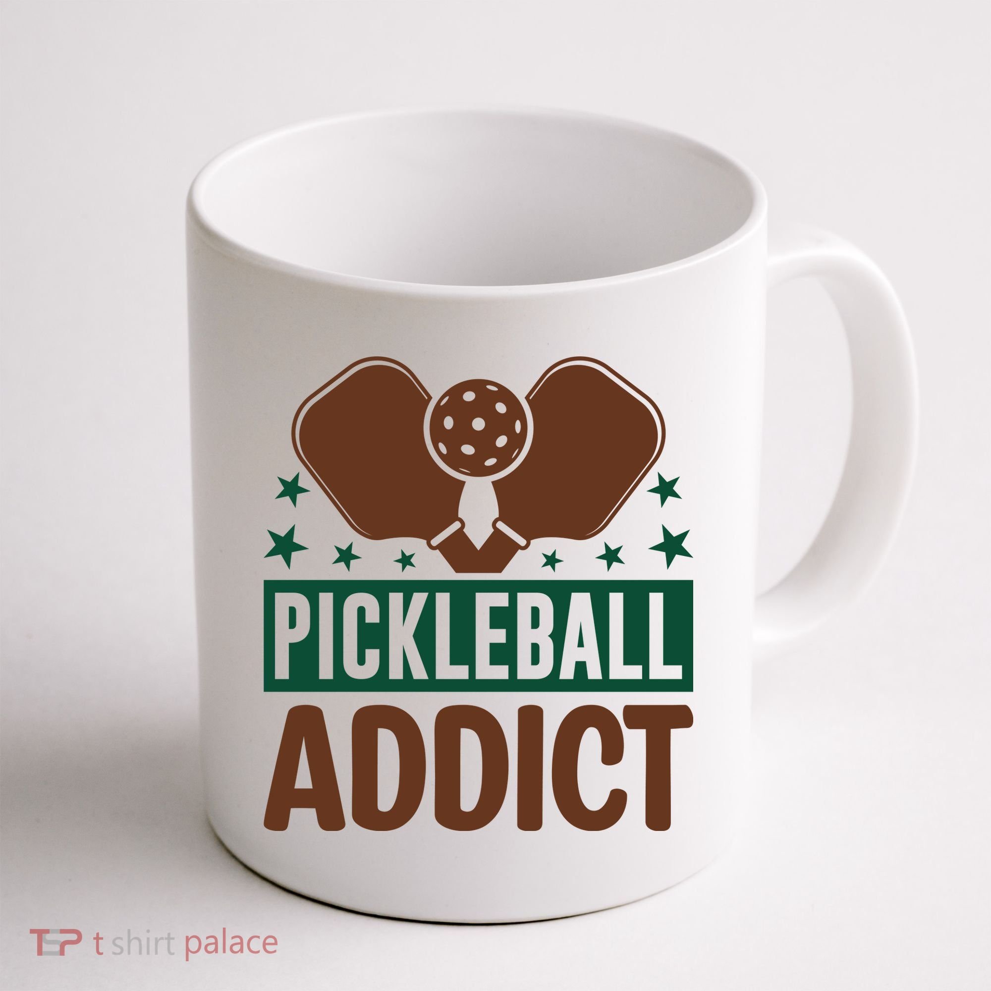 Paddles Pickleball Addict Gift For Player Team Sport Coffee Mug