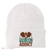 Paddles Pickleball Addict Gift For Player Team Sport Beanie thumb 0