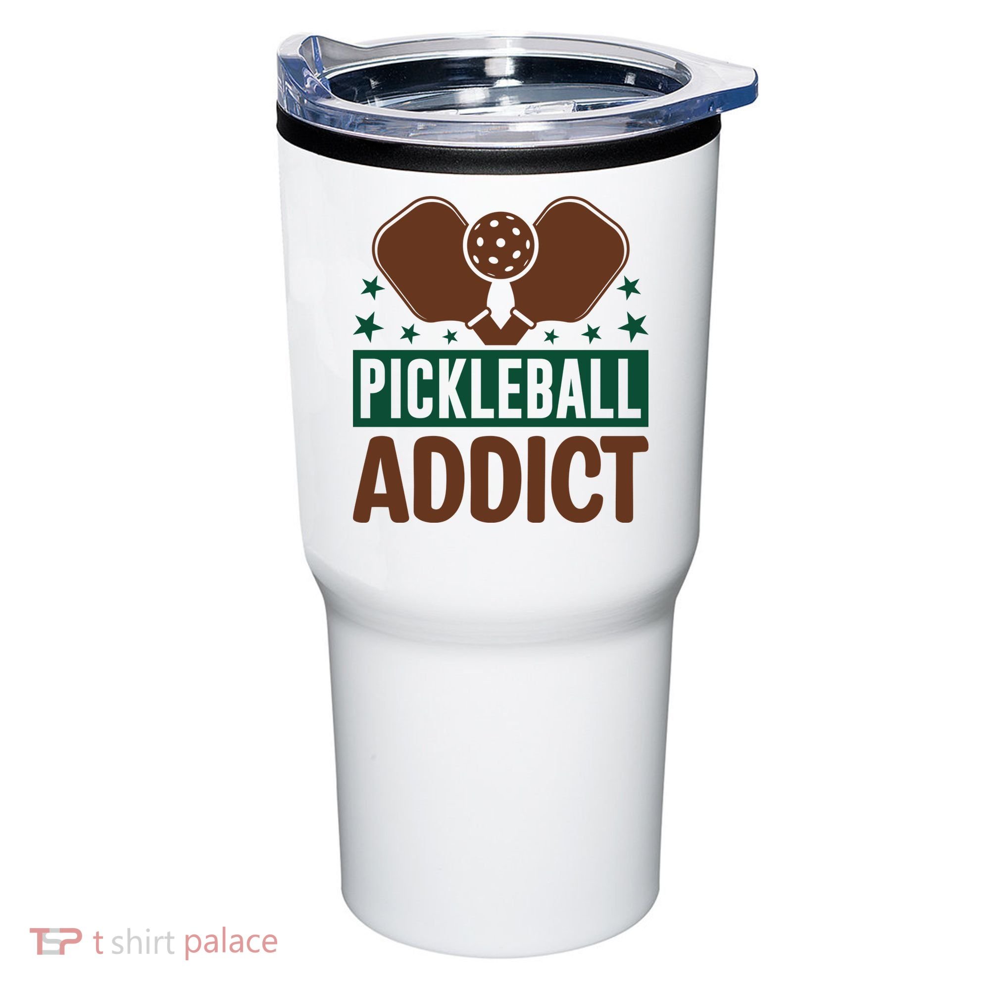 Paddles Pickleball Addict Gift For Player Team Sport Tumbler