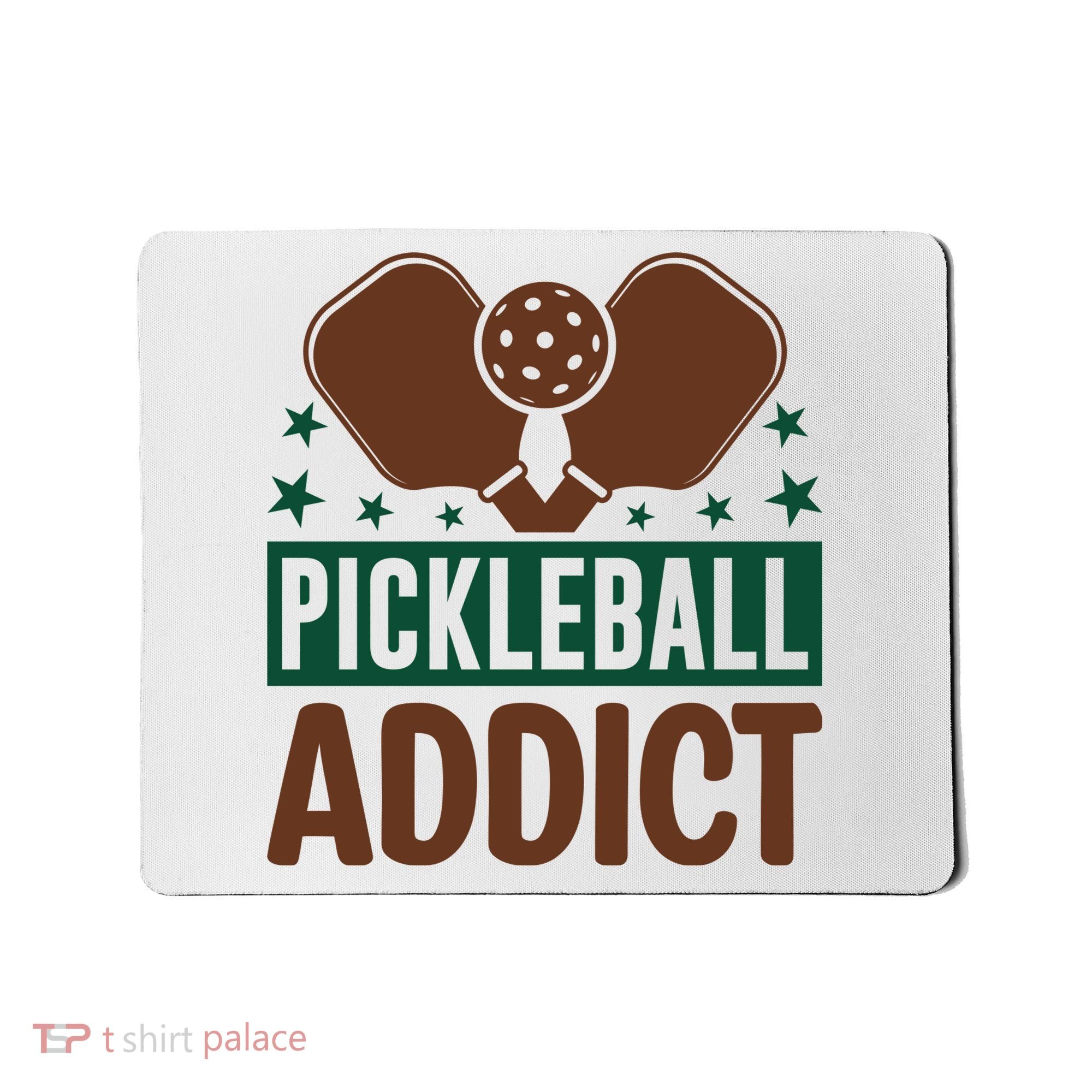 Paddles Pickleball Addict Gift For Player Team Sport Mousepad