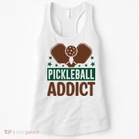 Paddles Pickleball Addict Gift For Player Team Sport Women's Tank Top thumb 0