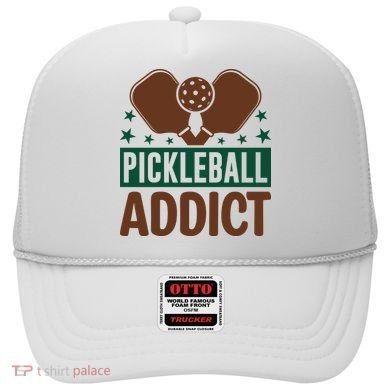 Paddles Pickleball Addict Gift For Player Team Sport Hat
