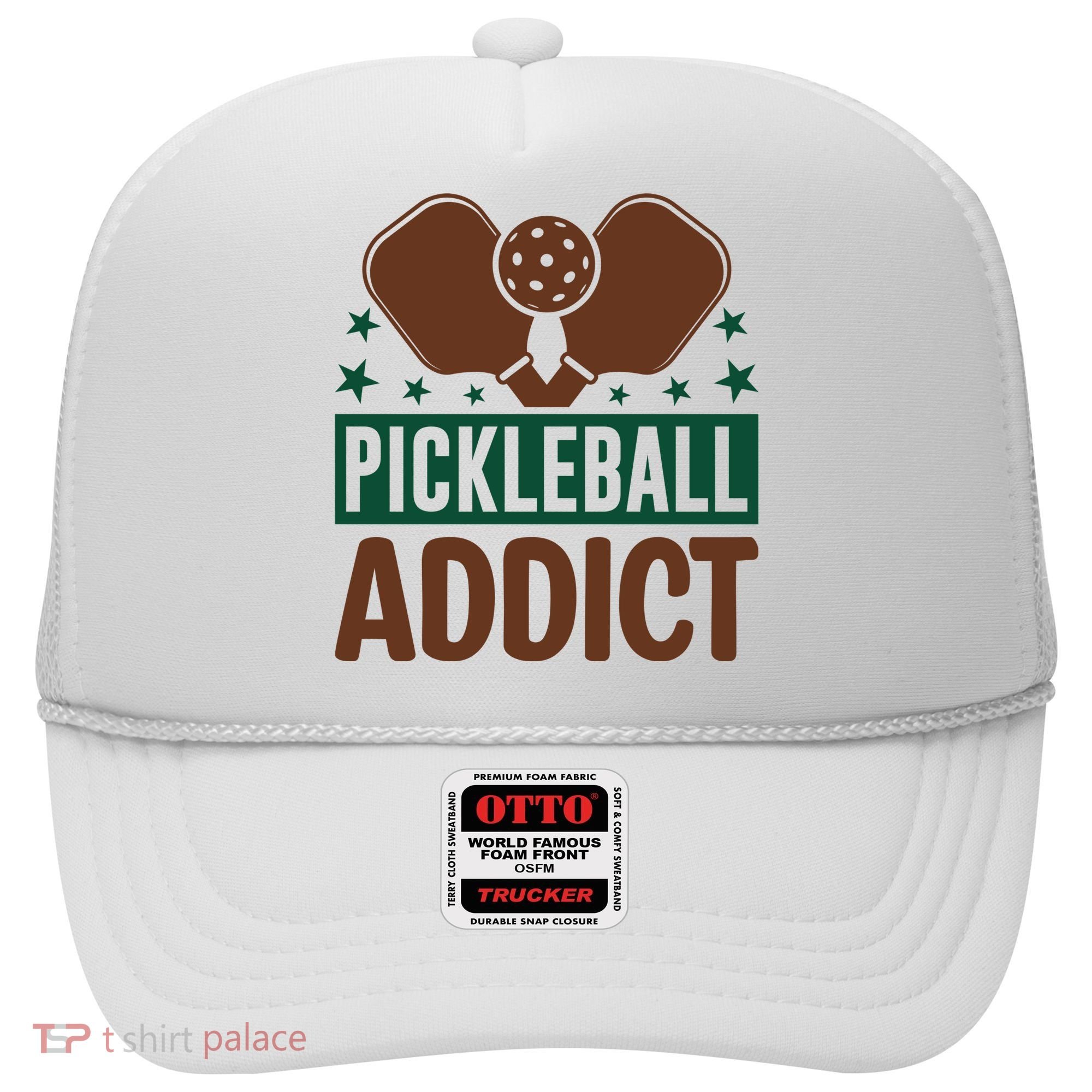 Paddles Pickleball Addict Gift For Player Team Sport Hat