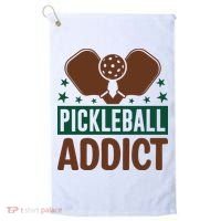 Paddles Pickleball Addict Gift For Player Team Sport Golf Towel thumb 0
