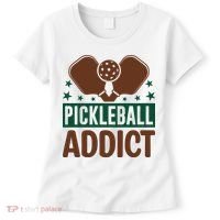 Paddles Pickleball Addict Gift For Player Team Sport Women's T-Shirt thumb 0