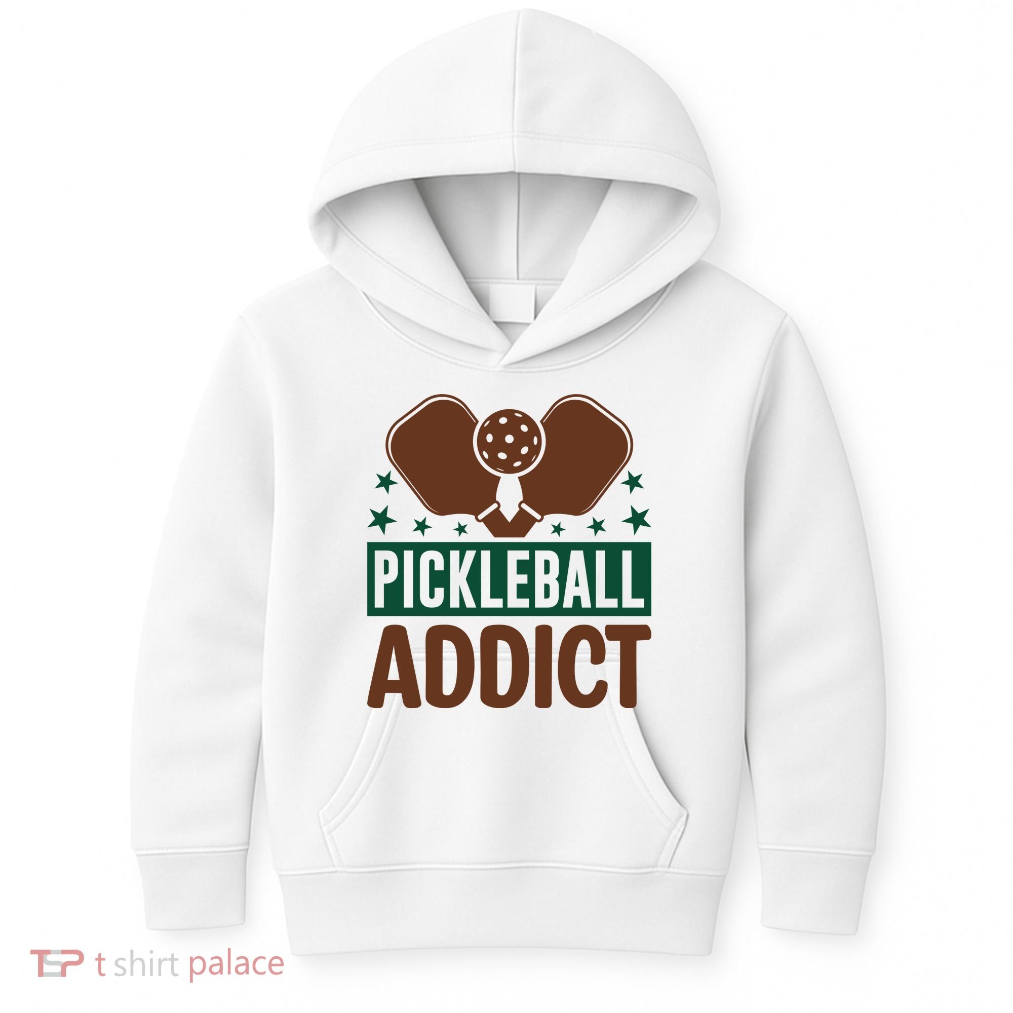 Paddles Pickleball Addict Gift For Player Team Sport Kids Hoodie