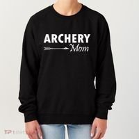 Proud Parent Archery Mom Cool Gift Women's Sweatshirt thumb 0