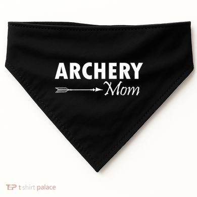 Proud Parent Archery Mom Cool Gift USA-Made Doggie Bandana