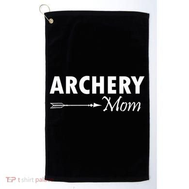 Proud Parent Archery Mom Cool Gift Golf Towel