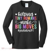 Pediatric PT Appreciation Pediatric Physical Therapy Kids Long Sleeve Shirt thumb 0