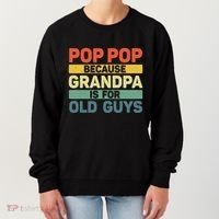 Pop Pop Art For Grandpa From Grandkids FatherS Day Pop Pop Women's Sweatshirt thumb 0