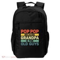 Pop Pop Art For Grandpa From Grandkids FatherS Day Pop Pop Backpack thumb 0