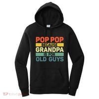 Pop Pop Art For Grandpa From Grandkids FatherS Day Pop Pop Women's Hoodie thumb 0