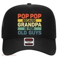 Pop Pop Art For Grandpa From Grandkids FatherS Day Pop Pop Hat thumb 0