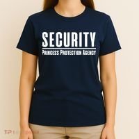 Princess Protection Agency Protective Dad T-Shirt thumb 4