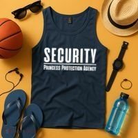 Princess Protection Agency Protective Dad Tank Top thumb 4