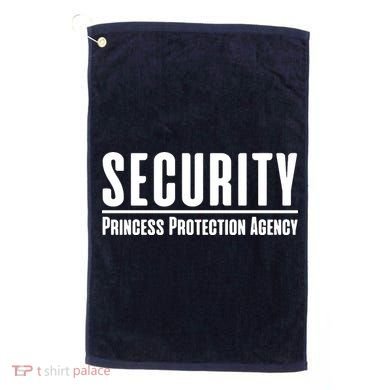 Princess Protection Agency Protective Dad Golf Towel