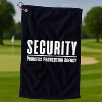 Princess Protection Agency Protective Dad Golf Towel thumb 1