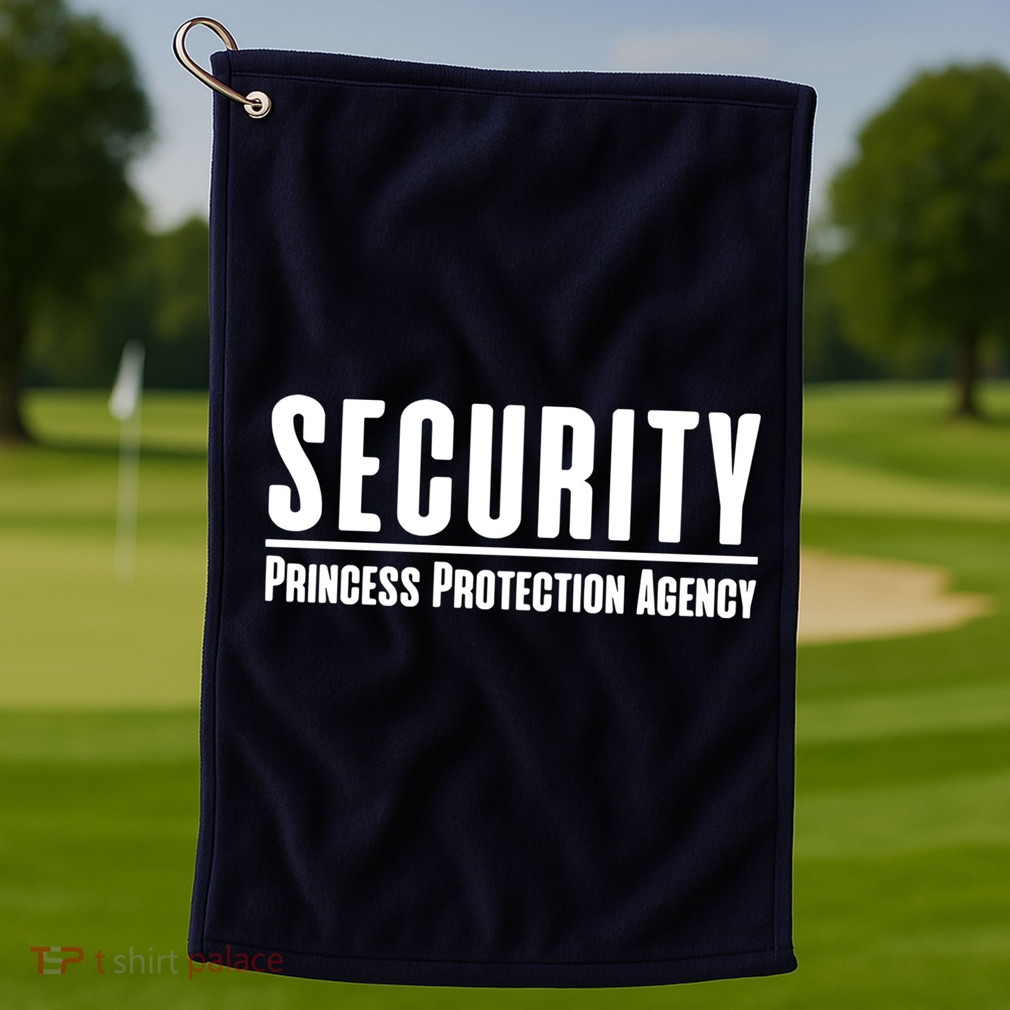 Princess Protection Agency Protective Dad Golf Towel