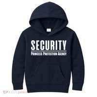 Princess Protection Agency Protective Dad Kids Hoodie thumb 0