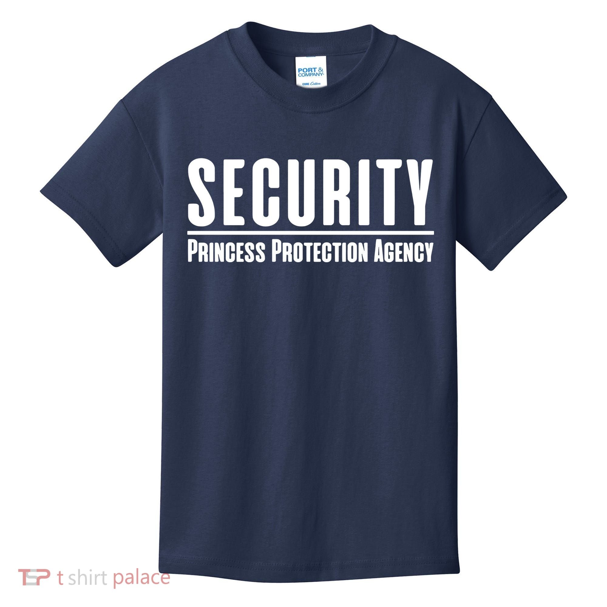 Princess Protection Agency Protective Dad Kids T-Shirt