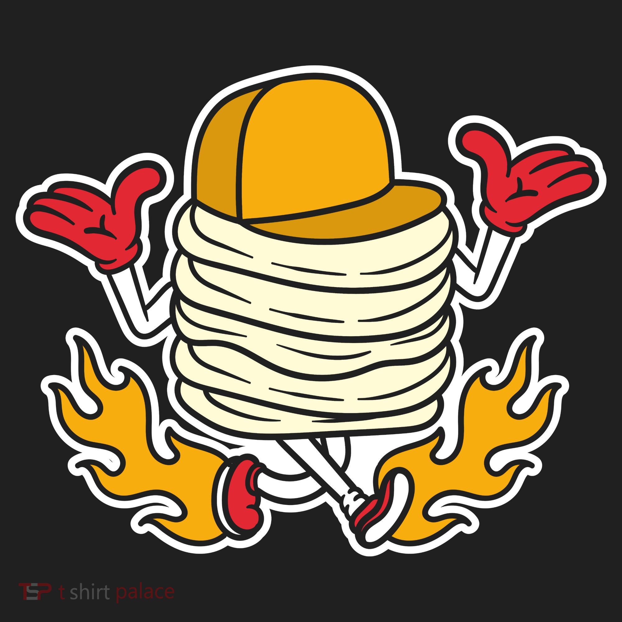 Pancake Golf Towel