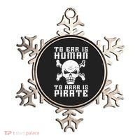 Pirate Pun And Skull Skeleton Easy Pirate Costume Halloween Funny Gift Ornament thumb 0