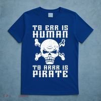Pirate Pun And Skull Skeleton Easy Pirate Costume Halloween Funny Gift T-Shirt thumb 5