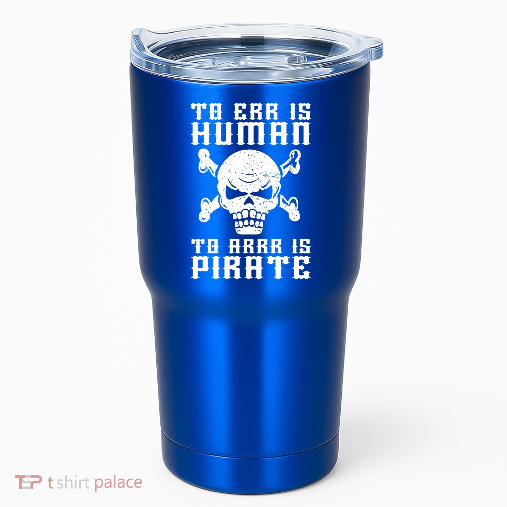 Pirate Pun And Skull Skeleton Easy Pirate Costume Halloween Funny Gift Tumbler