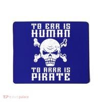Pirate Pun And Skull Skeleton Easy Pirate Costume Halloween Funny Gift Mousepad thumb 0