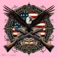 Proud Patriot American Flag Bald Eagle Usa Pride Product Coaster thumb 2