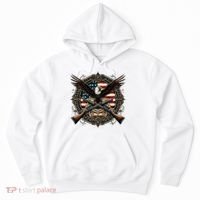 Proud Patriot American Flag Bald Eagle Usa Pride Product Hoodie thumb 0